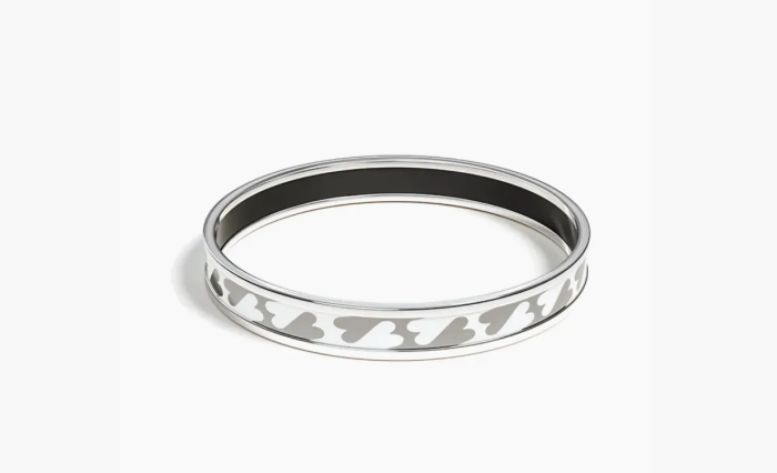 Hermès Palmettes Composees bangle Silver  Hermès Palmettes Composees bangle Silver