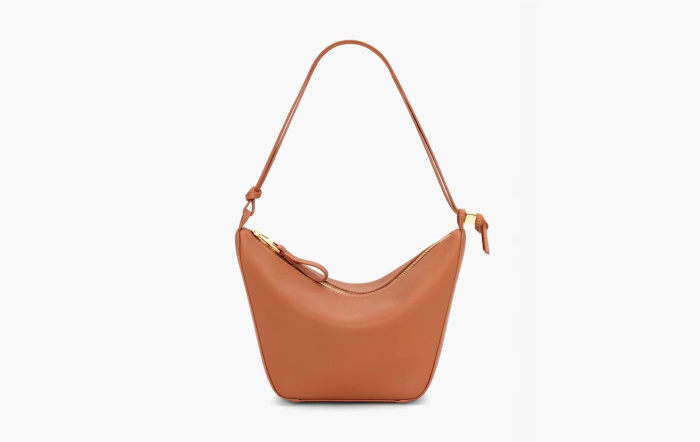 Loewe Mini Hammock Hobo Classic Calfskin Brown 