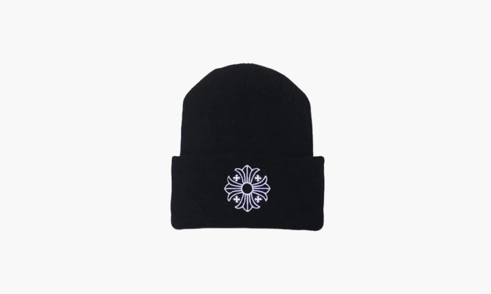 Chrome Hearts Plus Cross Beanie Black  Chrome Hearts Plus Cross Beanie Black
