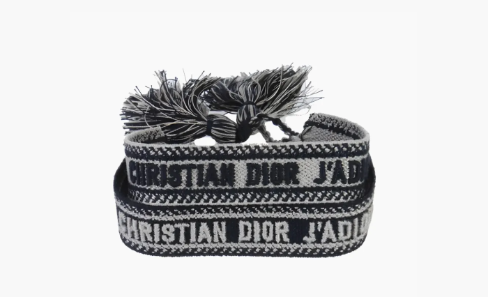 DIOR Wristbands Unisex Black  DIOR Wristbands Unisex Black