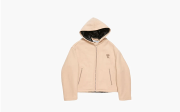 Acne Studios Hooded Wool Jacket Camel Beige 