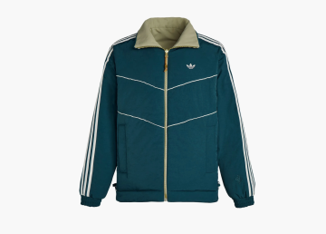 Adidas Originals LNY Padded Jacket Light Greenish Brown / Blue 