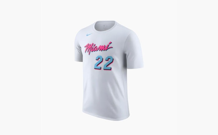 Nike x NBA Miami Heat T Shirt "White" 
