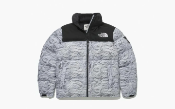 The North Face White Label Novelty Nuptse Down Jacket Silver 