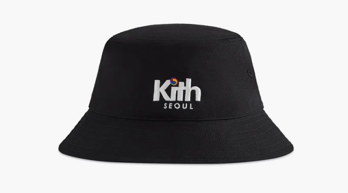 Kith Seoul Dawson Bucket Hat Black  Kith Seoul Dawson Bucket Hat Black