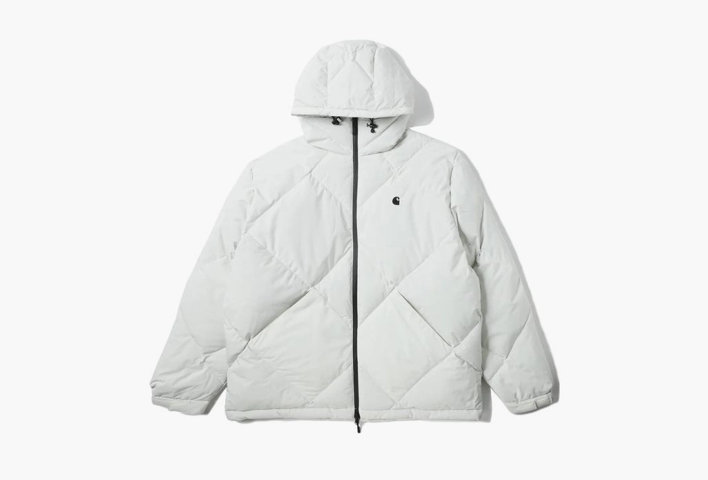 Carhartt WIP Trevor Puffer Jacket White  Carhartt WIP Trevor Puffer Jacket White