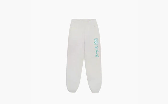 Sporty & Rich Knitted Sports Pants Mens Gray 