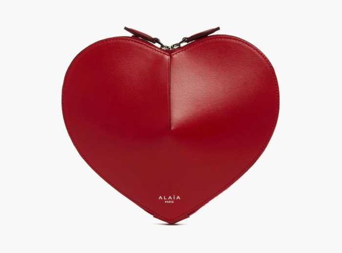 Alaia Le Coeur Bag Red 
