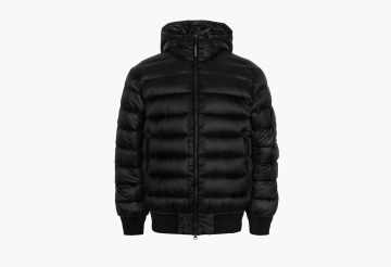 C.P. Company D.D. Shell Padded Jacket Black 