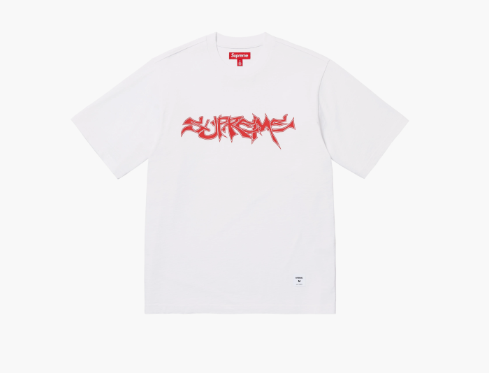 Supreme Mental S/S Top  "White" 