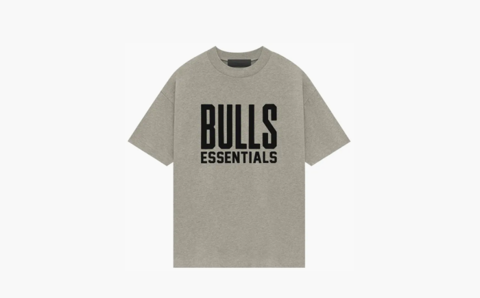 Fear of God Essentials x NBA Chicago Bulls Tee "Warm Gray" 