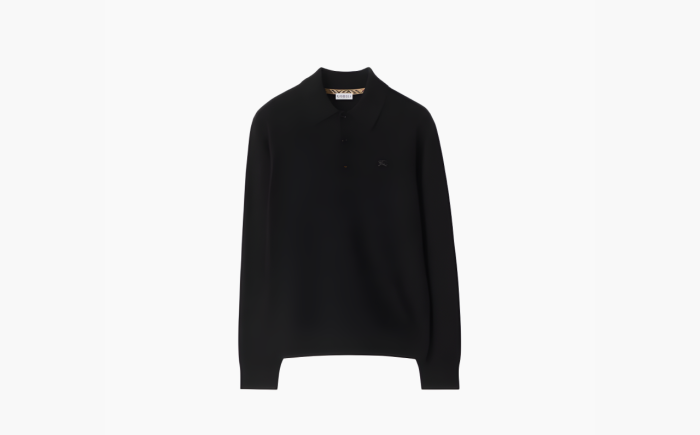 Burberry Polo Shirts for Men "Black" 