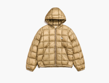 Stussy Midweight Puffer Jacket Khaki 