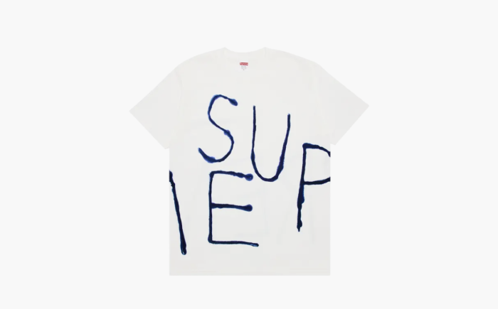 Supreme Painted Tee "White" 