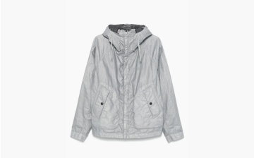 C.P. Company Waxed Jacket Lino Grey 