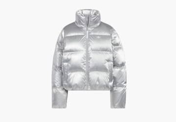 Adidas Originals Short Down Jacket Metallic Silver 
