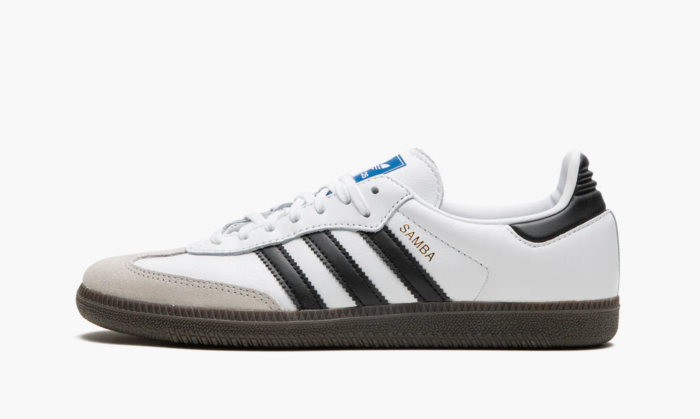 Adidas Samba OG J White Black Gum 