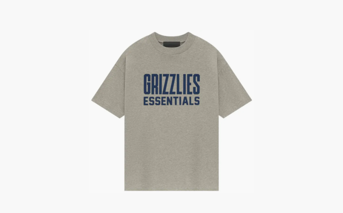Fear of God Essentials Grizzlies Tee "Warm Heather" 