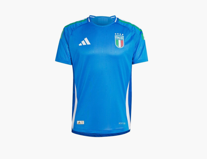 Adidas Italy 2024 Home Authentic Jersey T-Shirt  "Blue" 