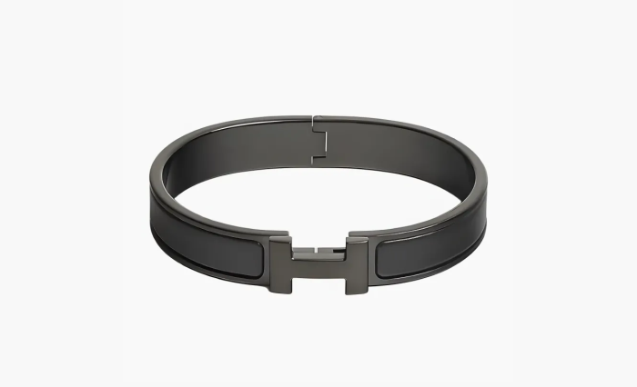 Hermès Clic bracelet Unisex Black 