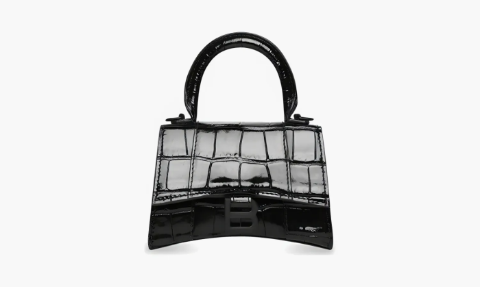 Balenciaga Hourglass Handbag Black 