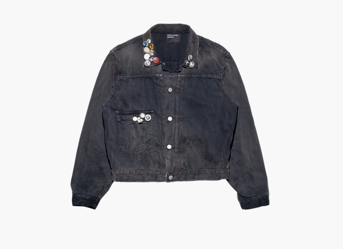 Enfants Riches Déprimés Type VII Jacket Pin Assemblage Charcoal  Enfants Riches Déprimés Type VII Jacket Pin Assemblage Charcoal