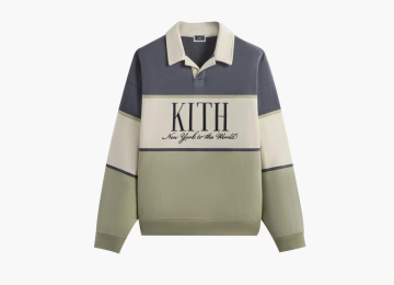 Kith Panelled Nelson Collared Pullover Asteroid 