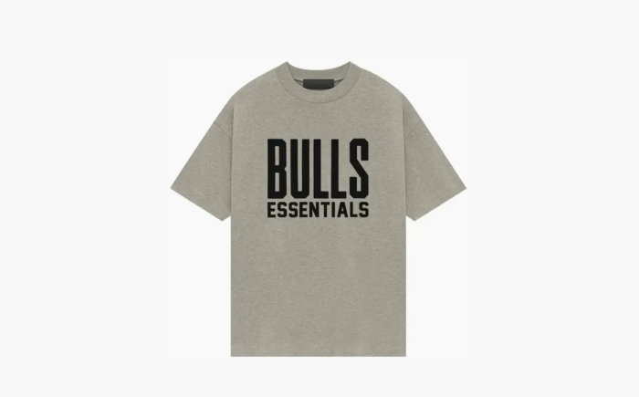 Fear of God Essentials x NBA Chicago Bulls Tee Warm Gray 