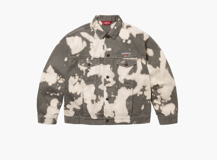 Supreme Denim Trucker Jacket "Bleached" 