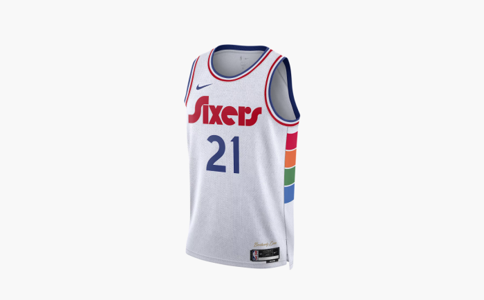Nike Men's Dri-FIT NBA Swingman Jersey "White" 