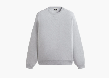 Kith Nelson Crewneck Light Heather Grey 