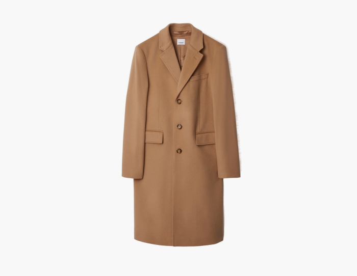 Burberry Wool Cashmere Coat Brown  Burberry Wool Cashmere Coat Brown
