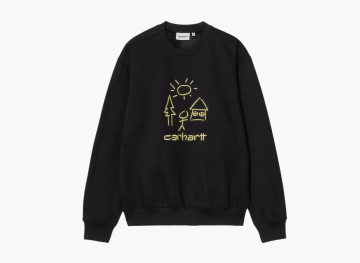 Carhartt WIP Masterpiece Sweatshirt Black 