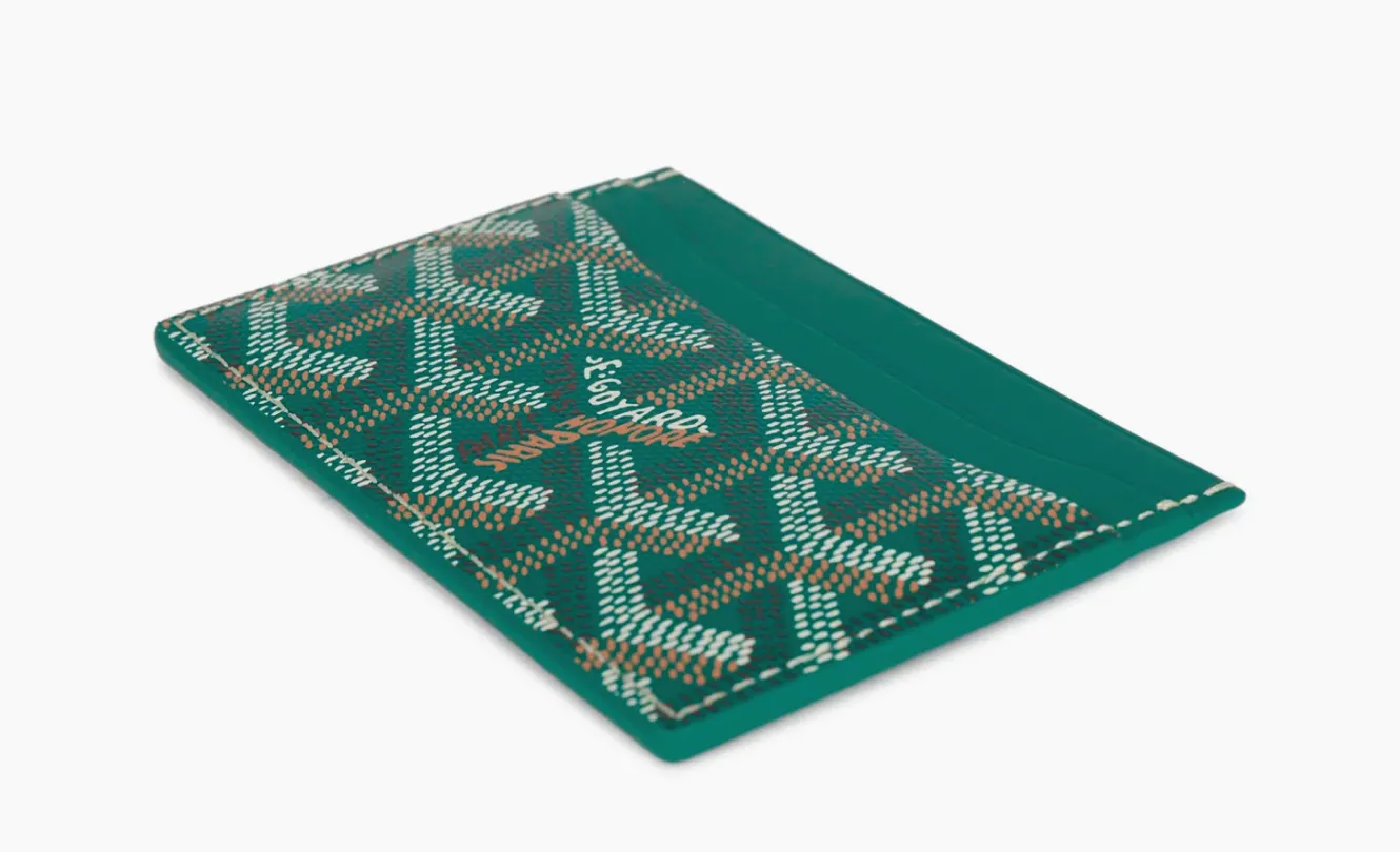 Goyard Saint-Sulpice Card Wallet Sky Green   Goyard Saint-Sulpice Card Wallet Sky Green