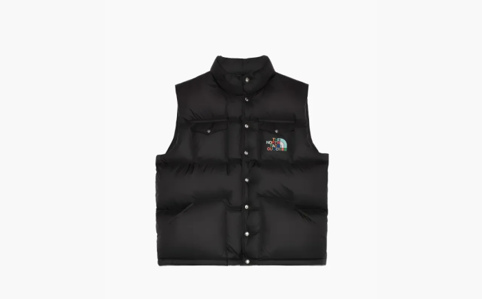 Gucci x The North Face Down Vest Black 