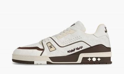 Tyler X Louis Vuitton Trainer "Umber"  -  3.5 US