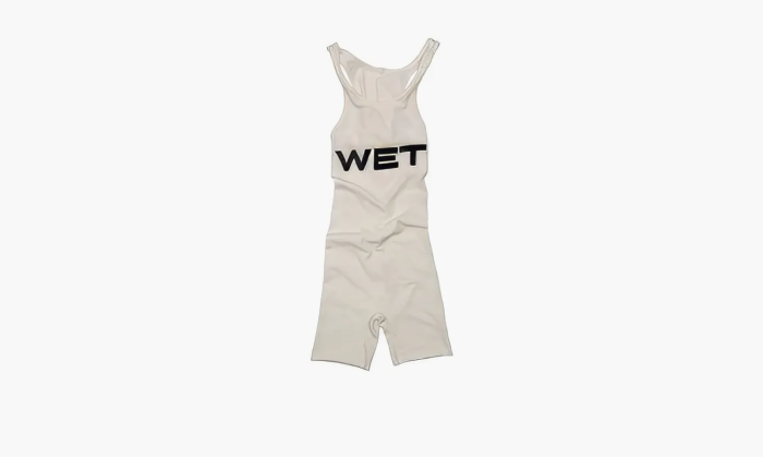 Yeezy Mowalola Wet Bodysuit White  Yeezy Mowalola Wet Bodysuit White
