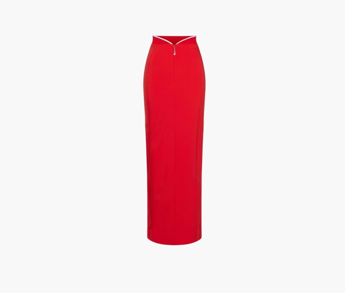 Nike x Jacquemus Long Skirt Dark Red 