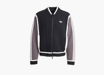 Adidas Originals Retro Remix Cardigan Black / Grey Strata / Off White 