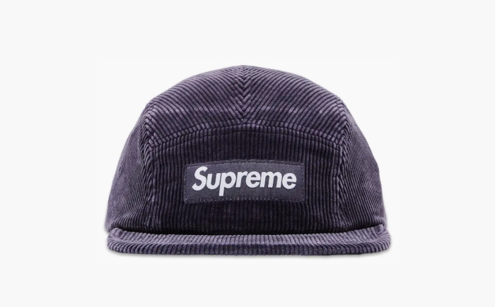 Supreme Corduroy Camp Cap "Navy" 