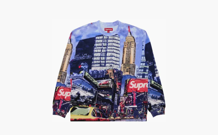 Supreme Skyline Sequin Long-Sleeve Top Day 
