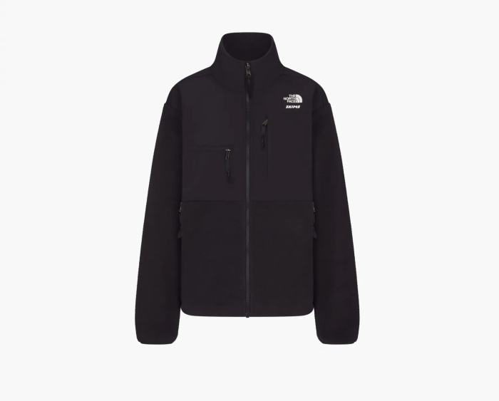 Skims x The North Face 1995 Retro Denali Fleece Jacket Onyx 