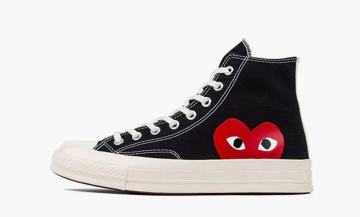 Comme des Garcons Play x Converse Chuck 70 High Black 