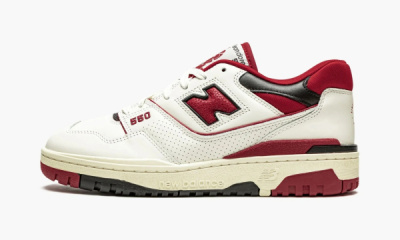 New Balance 550 "Aime Leon Dore White Red" - 9.5 US New Balance 550 "Aime Leon Dore White Red" - 9.5 US