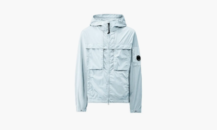 C.P. Company Chrome R Hooded Jacket Light Blue  C.P. Company Chrome R Hooded Jacket Light Blue