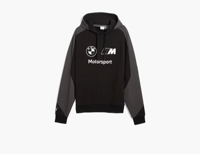 Puma BMW M Motorsport Lifestyle Men's Hoodie Black  Puma BMW M Motorsport Lifestyle Men's Hoodie Black