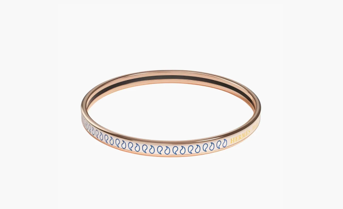 Hermès Enamel Bangles Gold  Hermès Enamel Bangles Gold