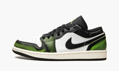 Air Jordan 1 Low SE "Wear Away - Electric Green" - 7 US