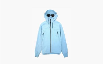 C.P. Company ShellGoggle Jacket Sky Blue  C.P. Company ShellGoggle Jacket Sky Blue