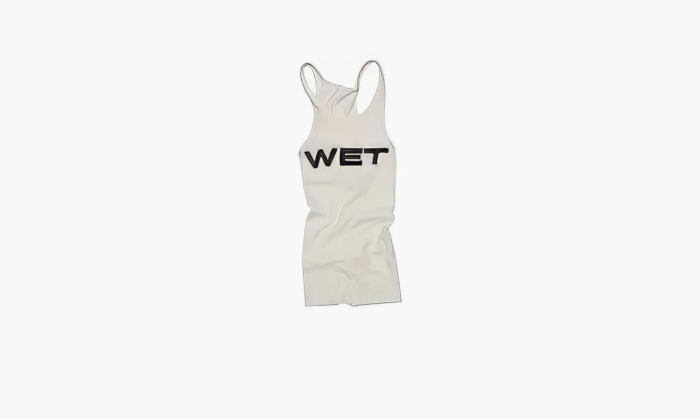 Yeezy Mowalola Wet Tank White  Yeezy Mowalola Wet Tank White